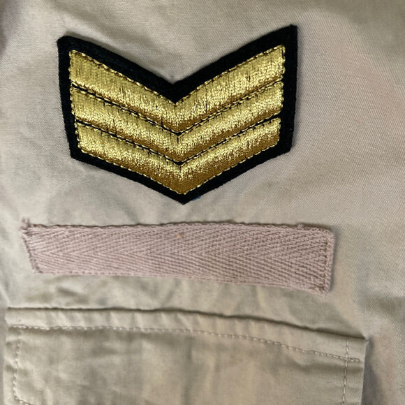 Love Tree Shacket Shirt Jacket Womens Small Part E-3CL Military - Picture 11 of 14